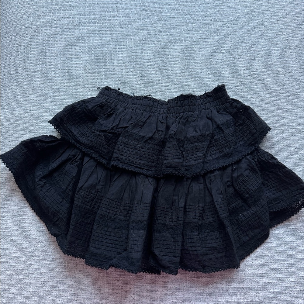 LoveShackFancy Ruffle Mini Skirt - Picture 5 of 8